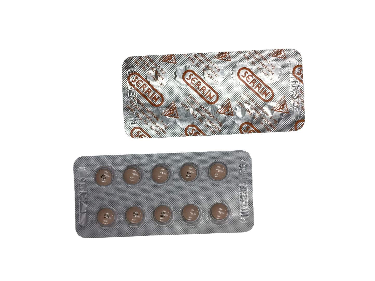 SERRIN 5MG TABLET 10'S (1 STRIP)