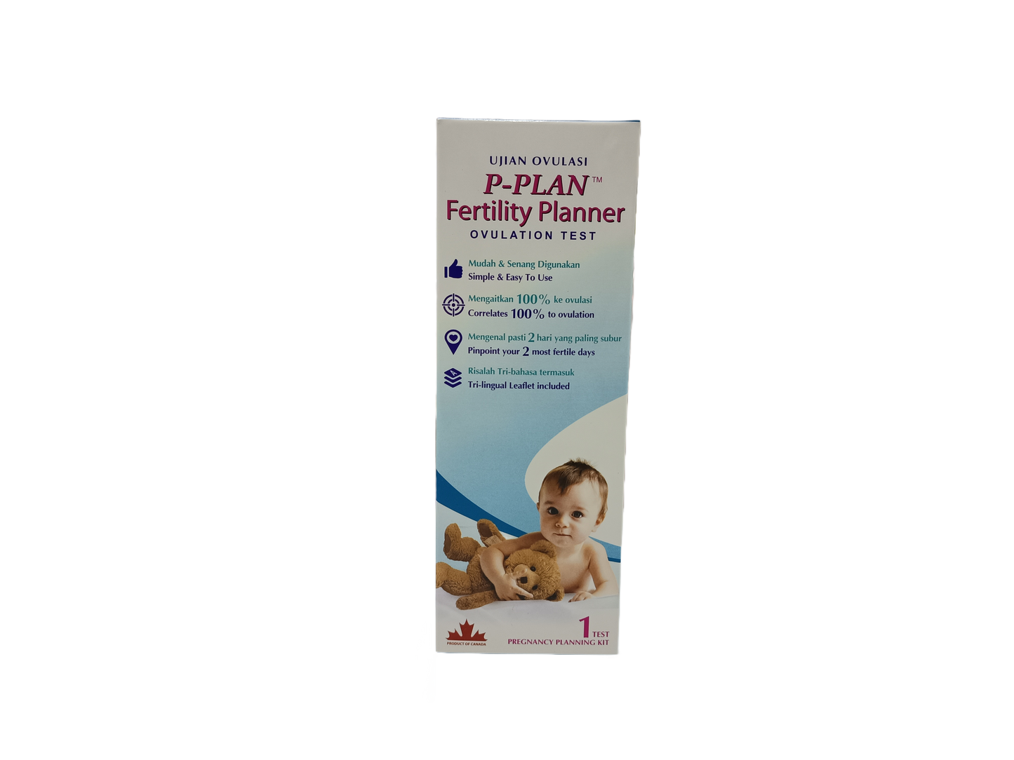 P PLAN FERTILITY Test Kit 1'S