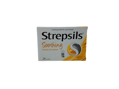 Strepsils Honey & Lemon Lozenges 24'S