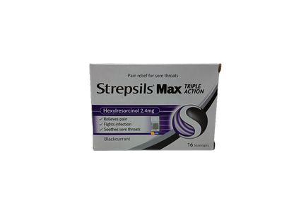 Strepsil's Max Lozenges 16's