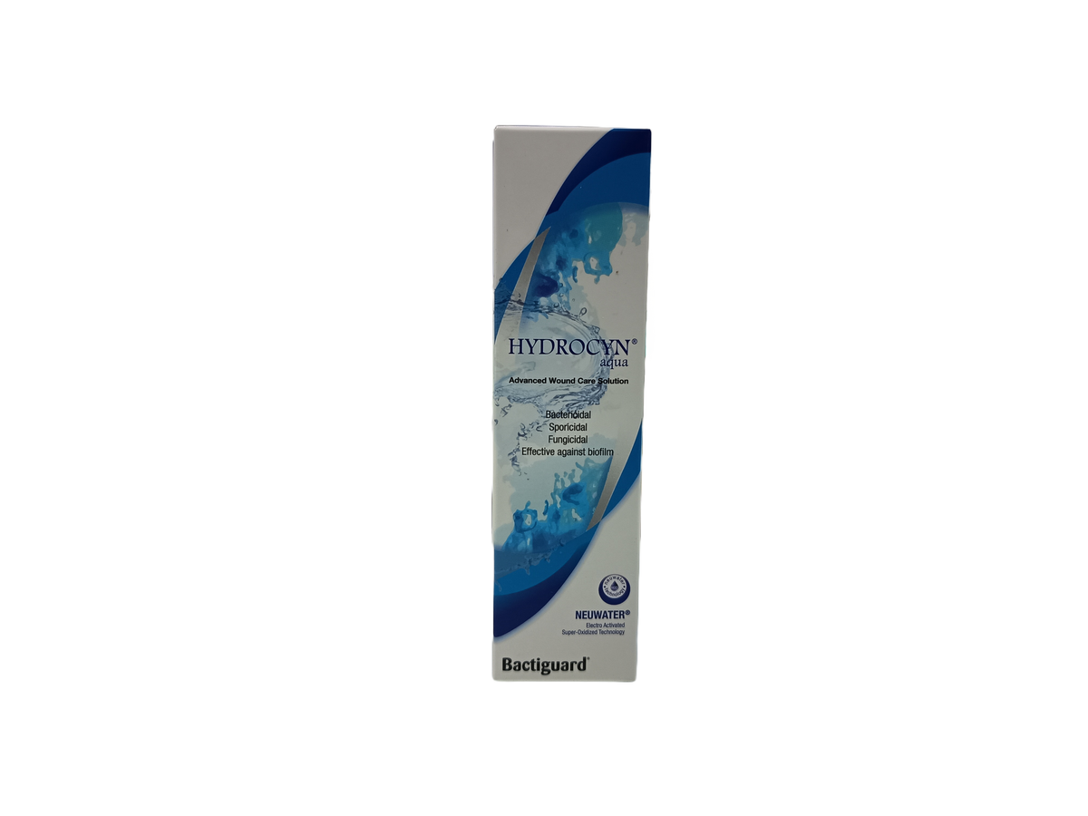Hydrosyn Hydrocyn Aqua 100ml - Advanced Wound Wash & Healing Solution – Medibay ...