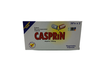 CASPRIN EM Capsules 2X30'S
