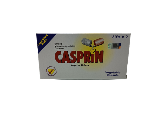 CASPRIN EM Capsules 2X30'S