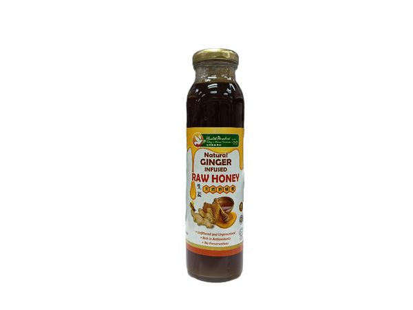 Health Paradise Natural Raw Ginger Infused Honey 410g
