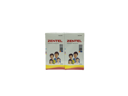 ZENTEL 400MG SUSPENSION 10ML X2