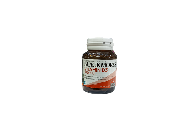 Blackmores Vitamin D3 1000IU Capsules 60's