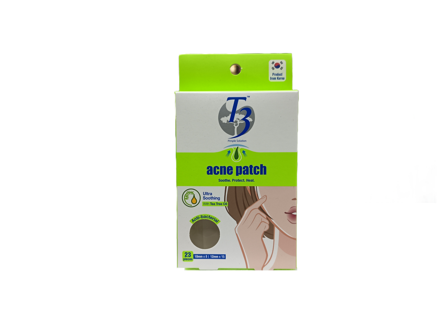 T3 ACNE PATCH ULTRA SOOTHING 23'S