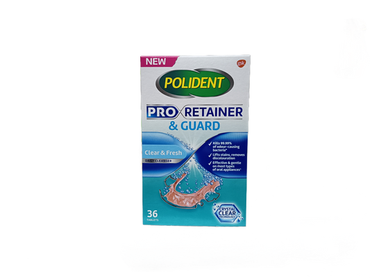 POLIDENT PRO RETAINER GUARD TAB 36'S