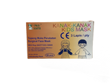 Pan-Mate Children Mask Individual Packed 3-ply 50's