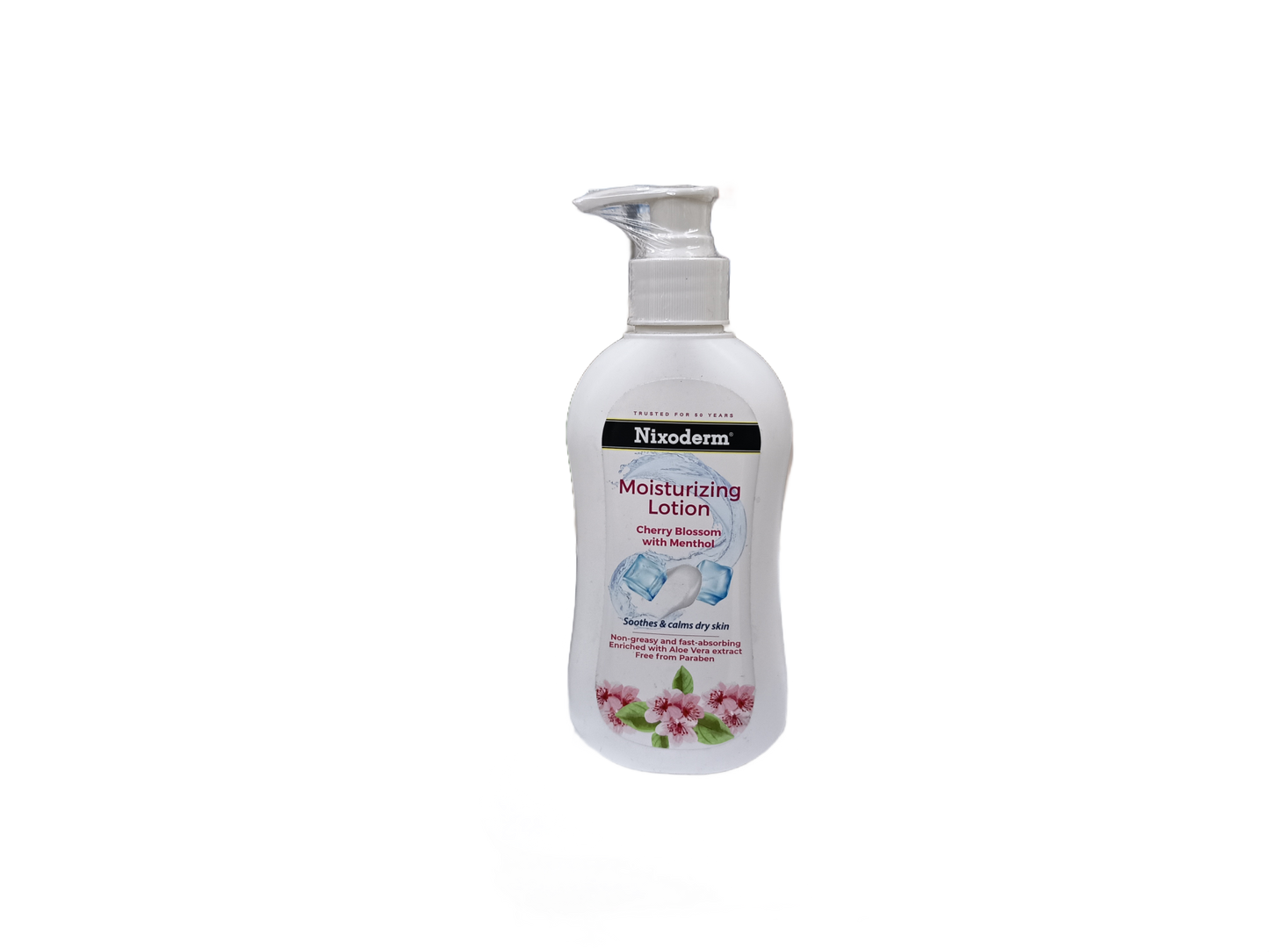 NIXODERM MOISTURIZING LOTION CHERRY BLOSSOM 250ML