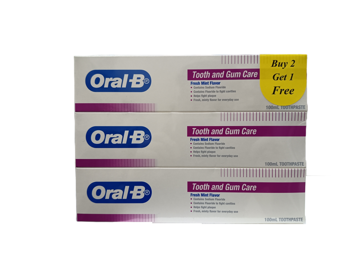 Oral B Toothpaste 100ml x 3
