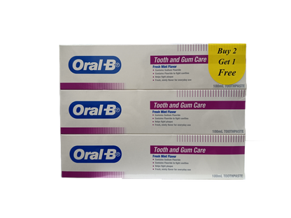 Oral B Toothpaste 100ml x 3