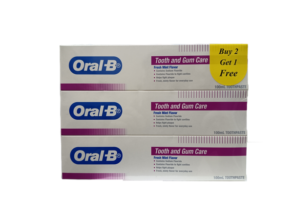 Oral B Toothpaste 100ml x 3