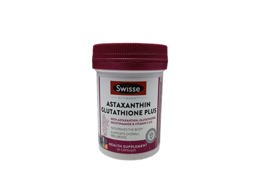 Swisse Ultiboost Astaxanthin Glutathione Plus 30's
