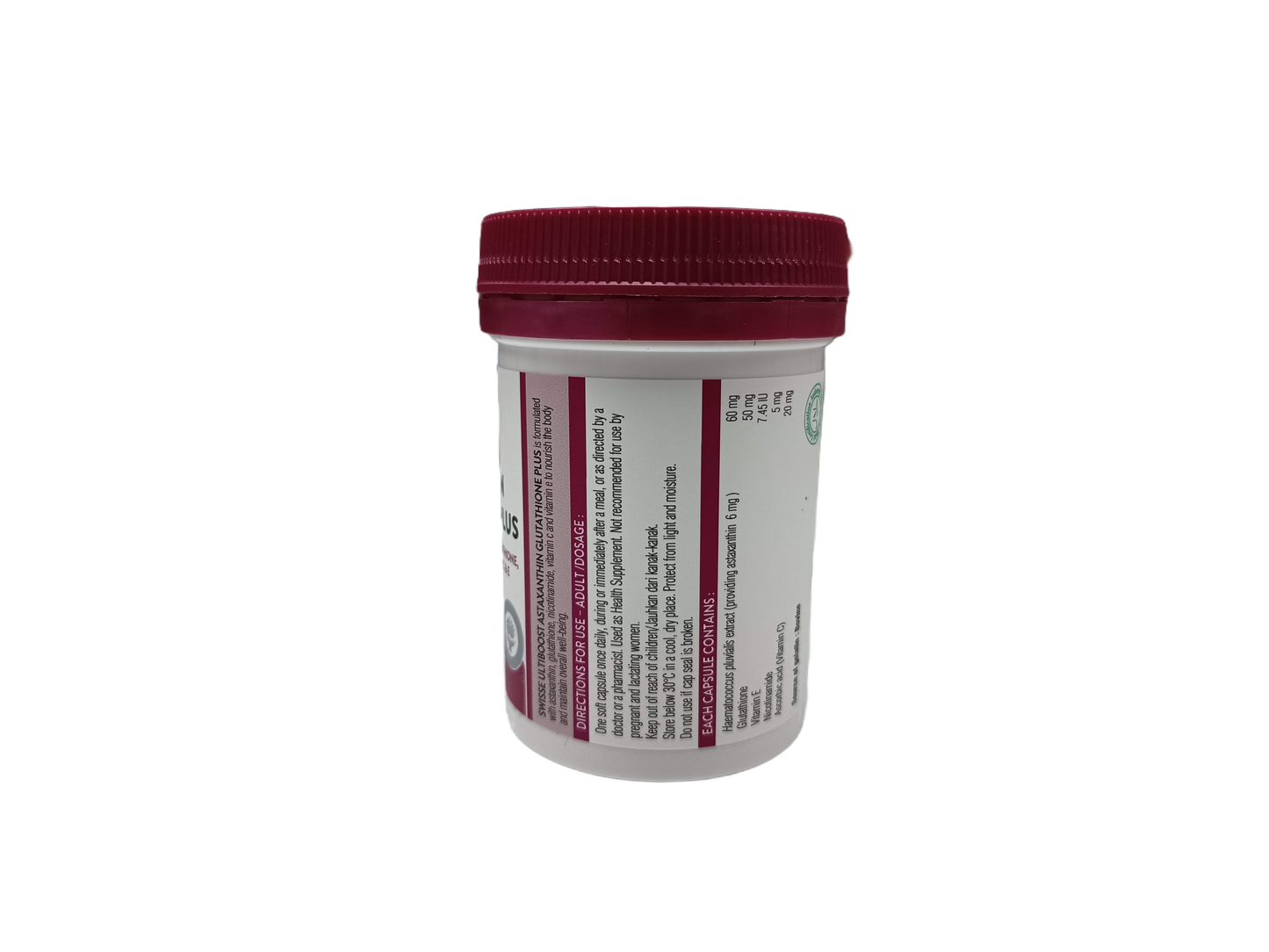Swisse Ultiboost Astaxanthin Glutathione Plus 30's