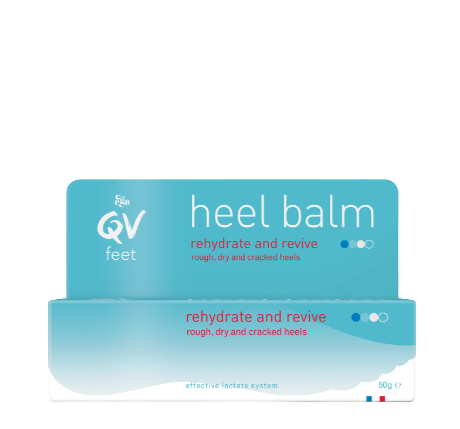 QV Feet Heel Balm 50g | Fast Relief for Dry, Cracked Heels | Malaysia