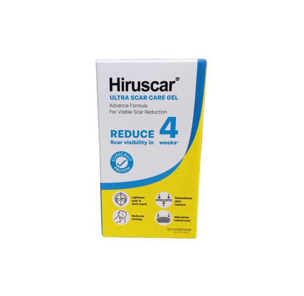 Hiruscar Ultra Scar Gel 5g | Fast Scar & Dark Mark Treatment | Malaysia
