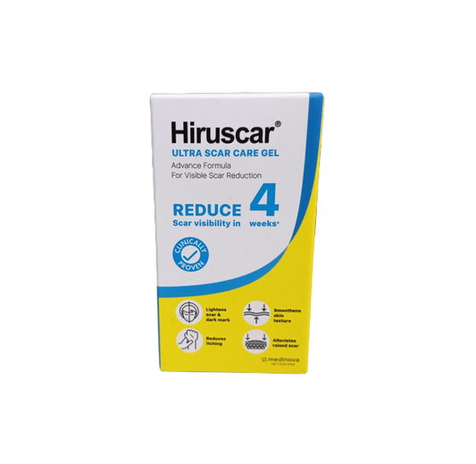 Hiruscar Ultra Scar Gel 5g | Fast Scar & Dark Mark Treatment | Malaysia