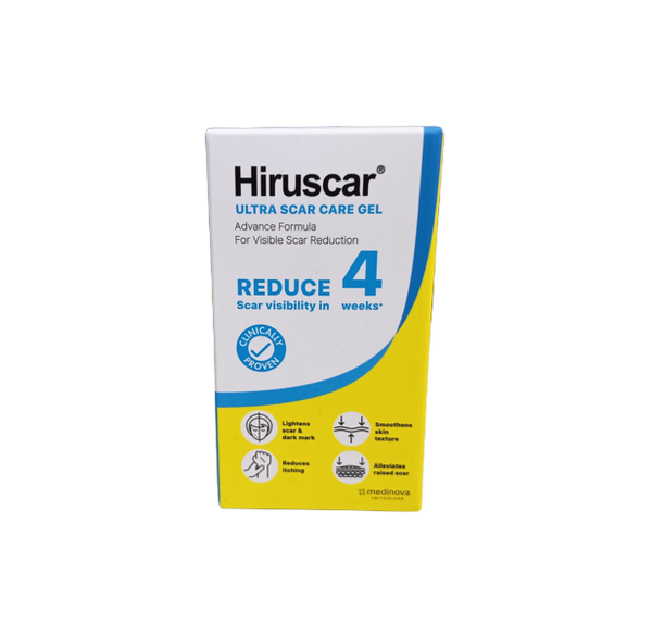 Hiruscar Ultra Scar Gel 5g | Fast Scar & Dark Mark Treatment | Malaysia