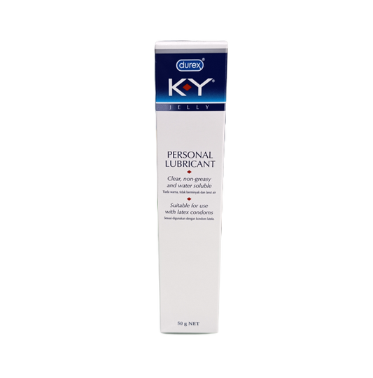 K-Y Jelly Personal Lubricant 50g | Water-Based & Condom-Safe Gel