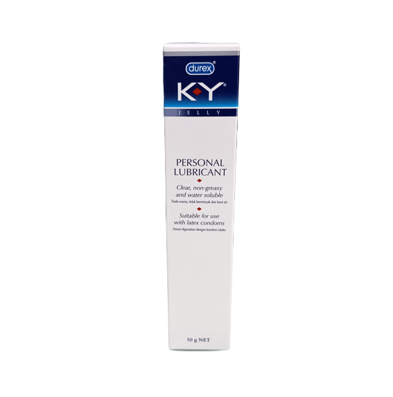 K-Y Jelly Personal Lubricant 50g | Water-Based & Condom-Safe Gel