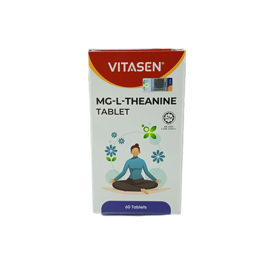 Vitasen MG-L-Theanine Tablets 60's