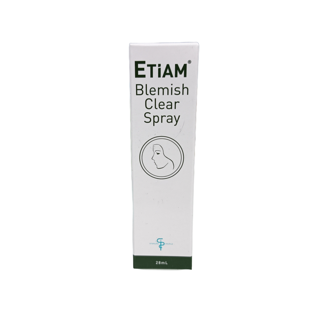Etiam Blemish Clear Spray 28ml | Fast-Acting Acne & Pimple Spot Treatment Malaysia