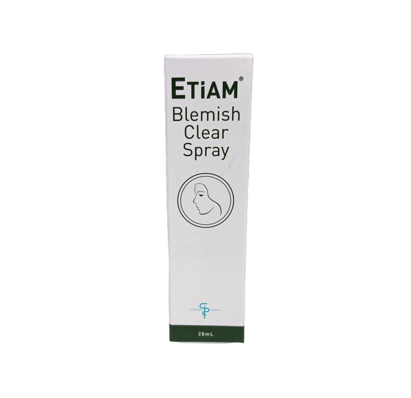 Etiam Blemish Clear Spray 28ml | Fast-Acting Acne & Pimple Spot Treatment Malaysia