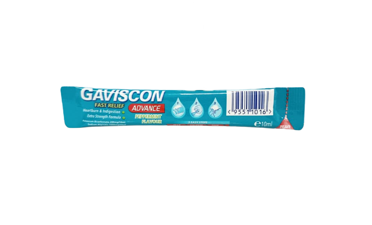 Gaviscon Advance Sachet 10ml (One Sachet)