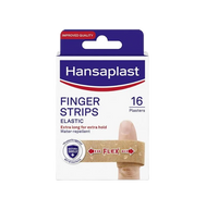 Hansaplast Elastic Finger Strips 16's
