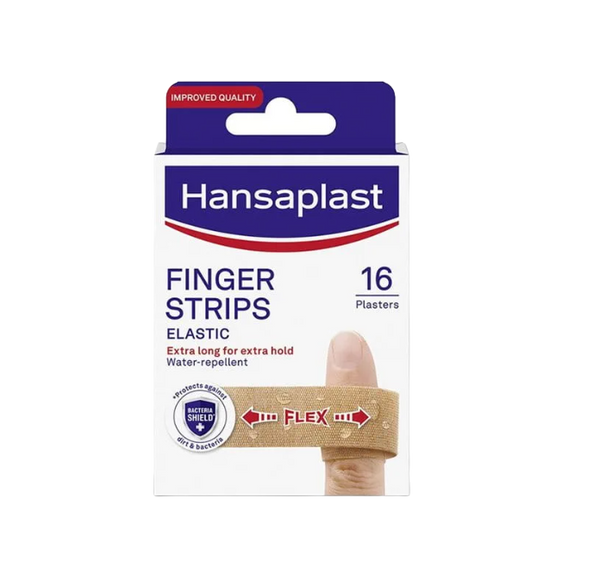 Hansaplast Elastic Finger Strips 16's