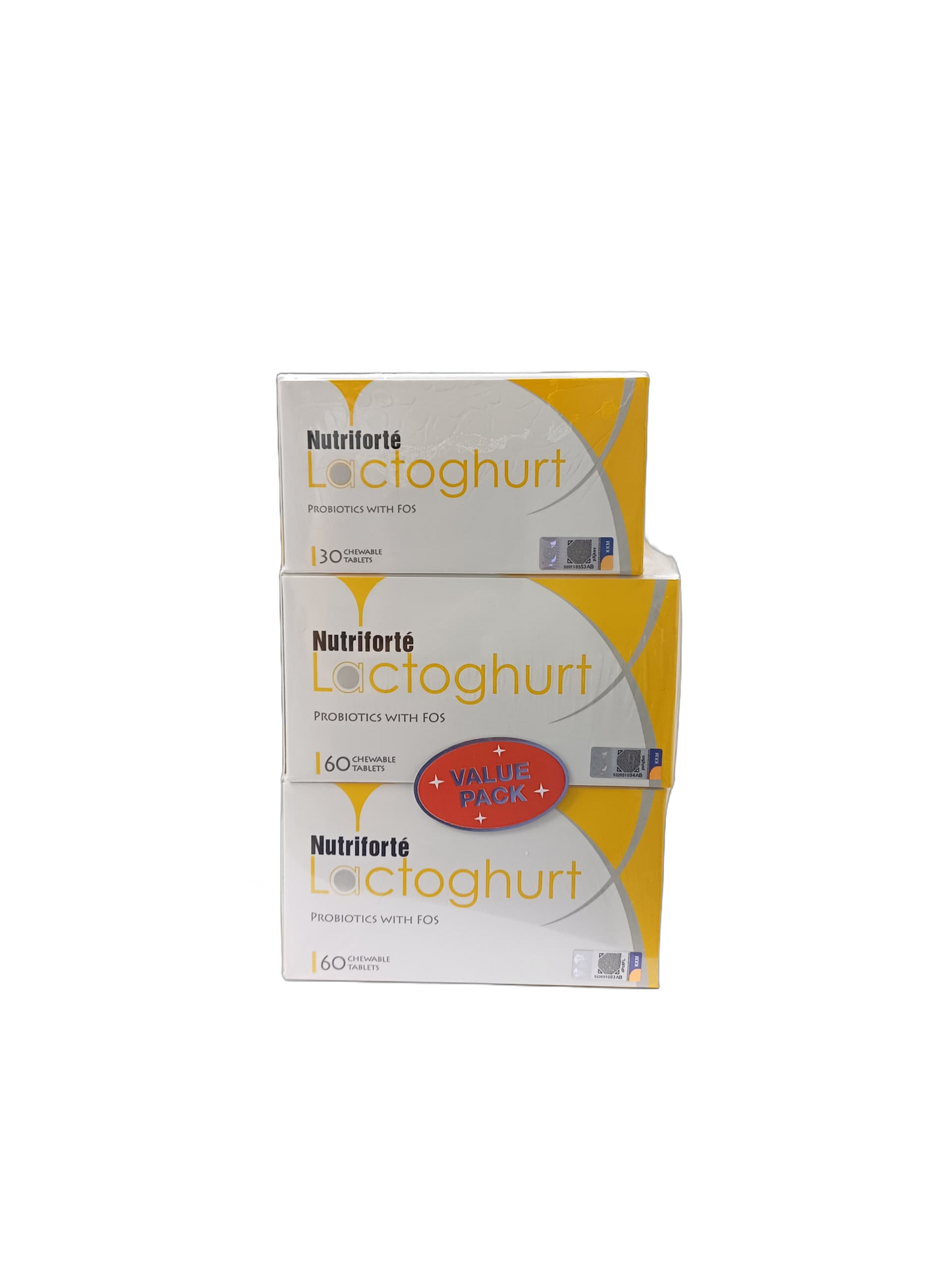 NUTRIFORTE LACTOGHURT 60'S X2 FREE 30'S