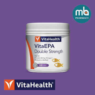 VITAHEALTH VITAEPA DOUBLE STRENGTH SOFTGEL 120'S