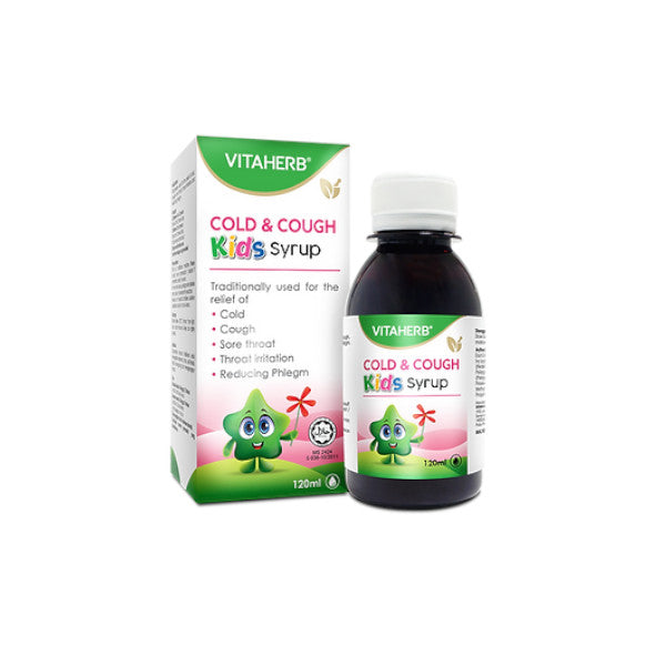VITAHERB COLD COUGH KIDS SYP 120ML