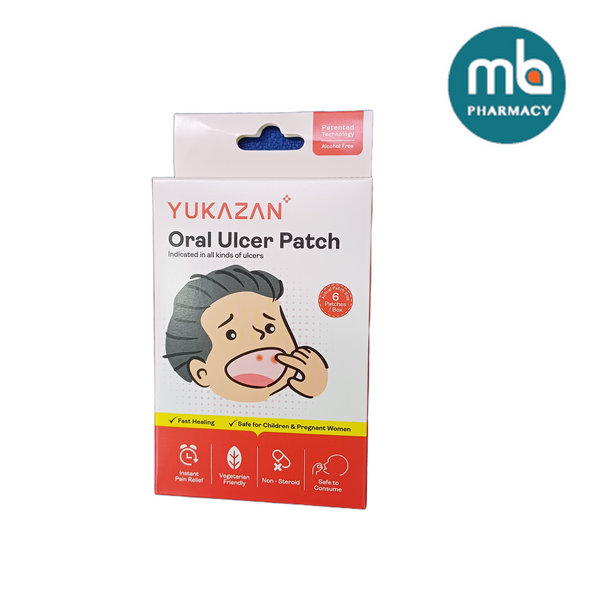 Yukazan Oral Ulcer Patch 6's