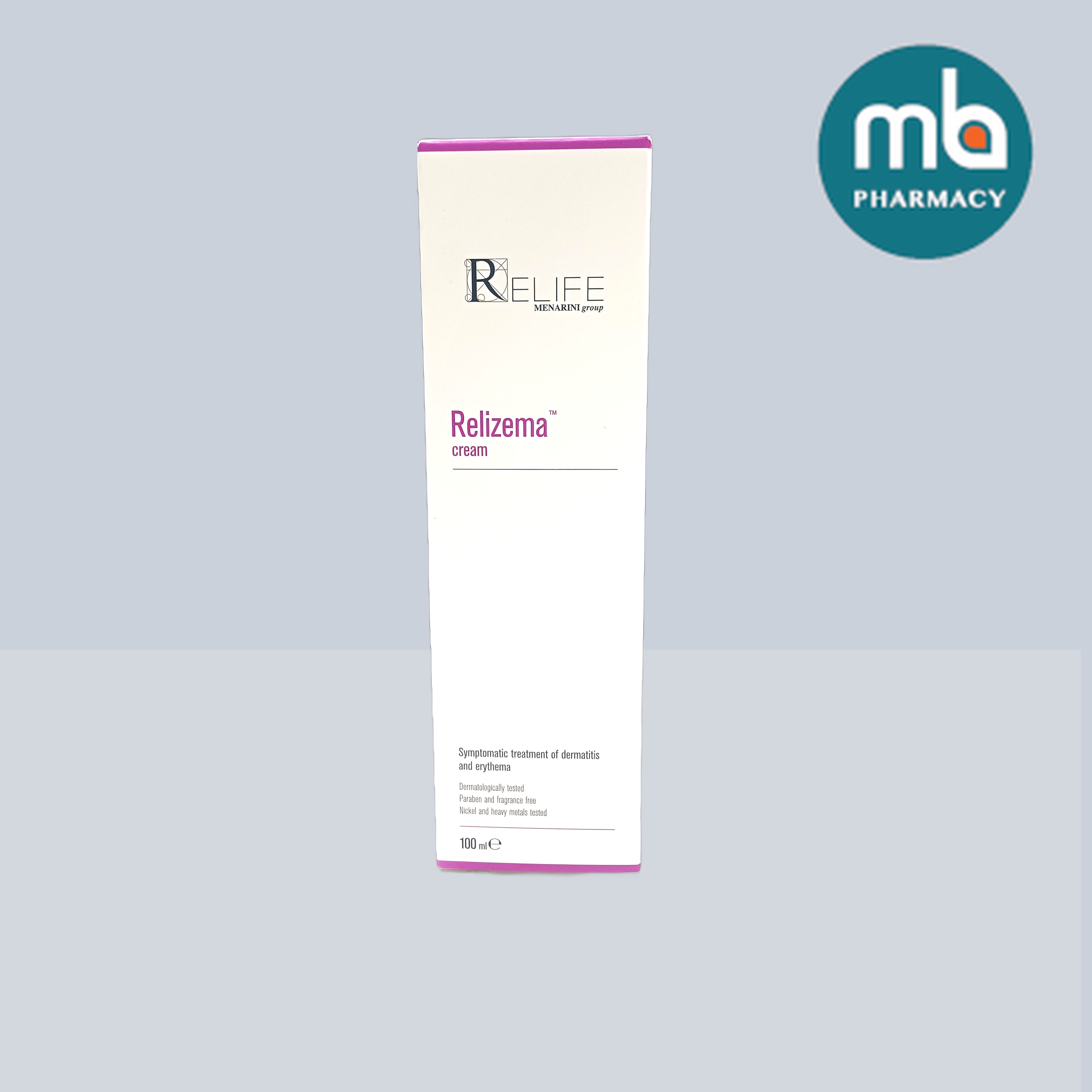 Relife Relizema Cream 100ml - Dermatitis & Erythema Relief – Medibay ...