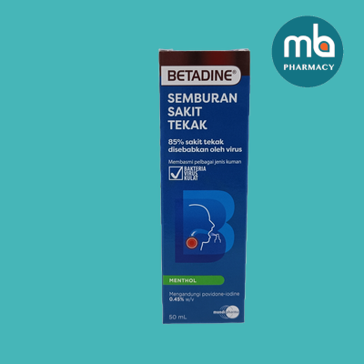 BETADINE SORE THROAT SPRAY 50ML