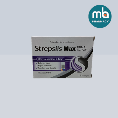 Strepsil's Max Lozenges 16's