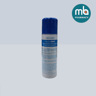 NUR CARE FREEZEMAX SPRAY 10'S