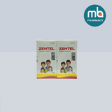 ZENTEL 400MG SUSPENSION 10ML X2