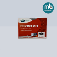 Mega Ferrovit Softgel Capsules 50's