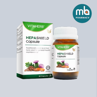VITAHERB HEPASHIELD CAPSULES 30'S