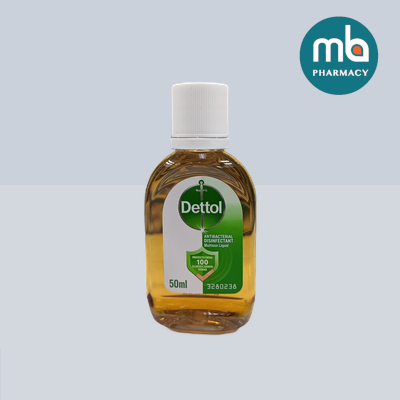 Dettol Antibacterial Disinfectant Liquid 50ml | Kills 99.9% of Germs & COVID-19 Virus