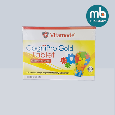 VITAMODE COGNIPRO GOLD TABLET 500MG 30'S