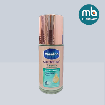 VASELINE GLUTAGLOW AMPOULE  BRIGHT & REPAIR SERUM DEODORANT 45ML