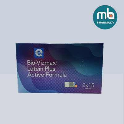 EUROBIO BIO-VIZMAX LUTEIN PLUS ACTIVE FORMULA TABLETS 30'S