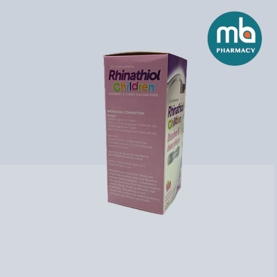 Rhinathiol Children Syrup 125ml - Cherry Flavour