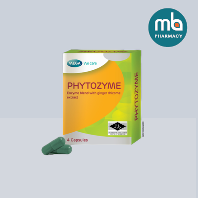 MEGA PHYTOZYME CAPSULES 4'S