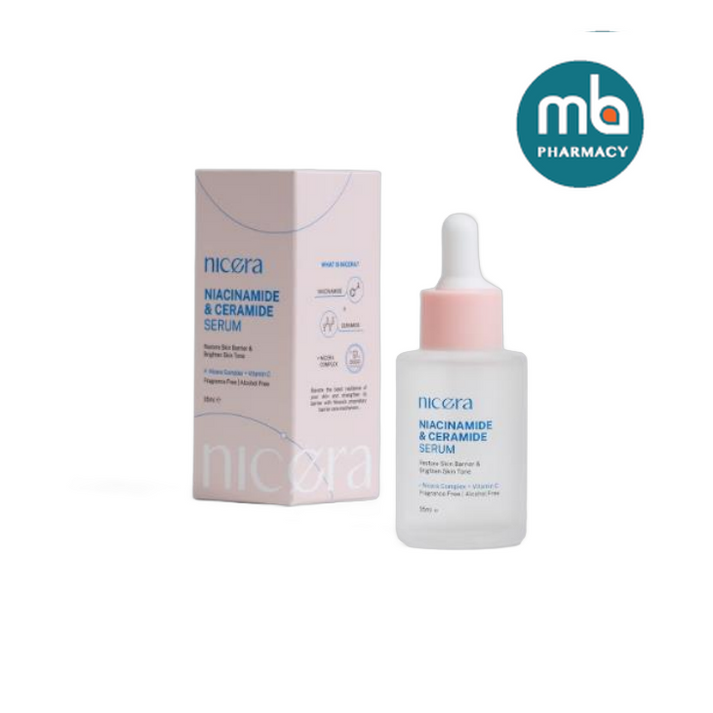 Nicera Niacinamide & Ceramide Serum 35ml - Brightening & Repair ...