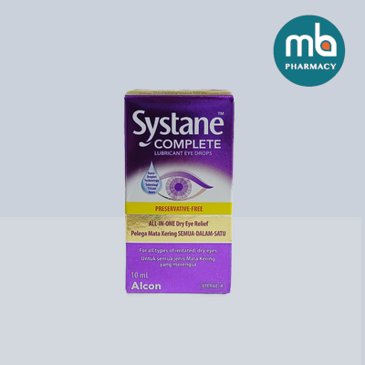 Systane Complete MDPF Preservative Free Eye Drops 10ml